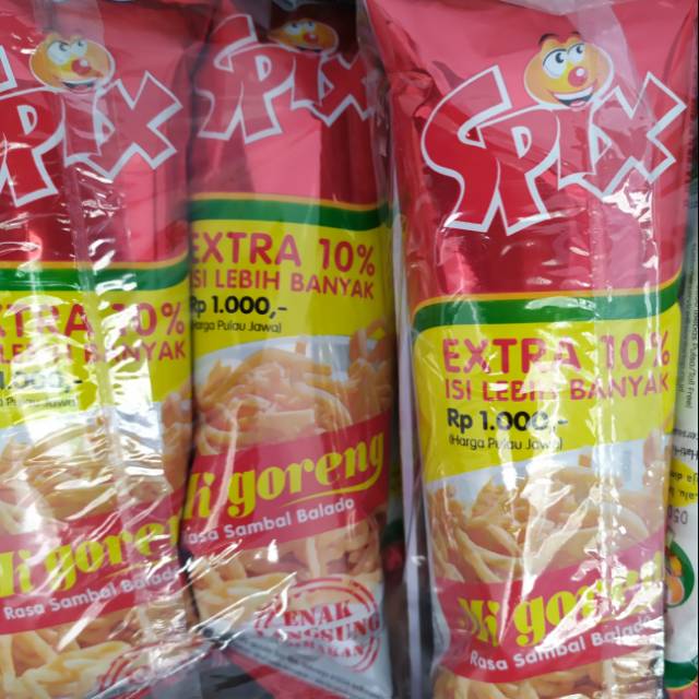 Spix Mie Goreng 20gr Harga 1000an 1 Renceng Isi 10pcs Shopee Indonesia