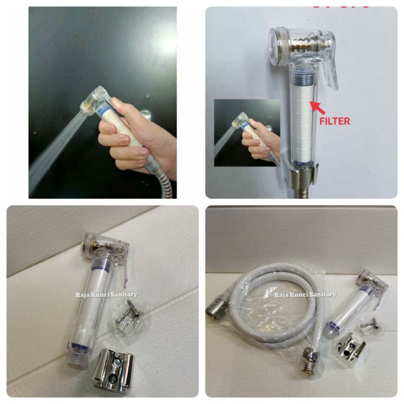 Jet Shower Filter/Jet Shower Filter Catridge Saringan Semprotan Spray