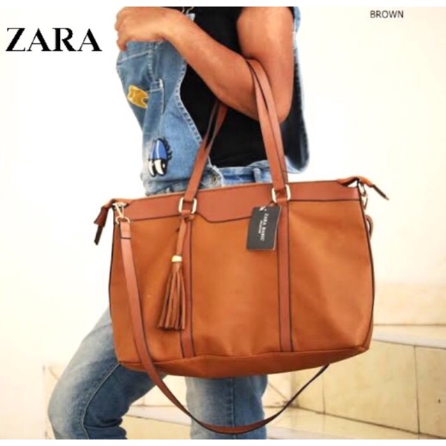 ZARA RUMBAI 7733 TAS WANITA TOTEBAG WOMEN BAG TAS BATAM IMPORT MURAH