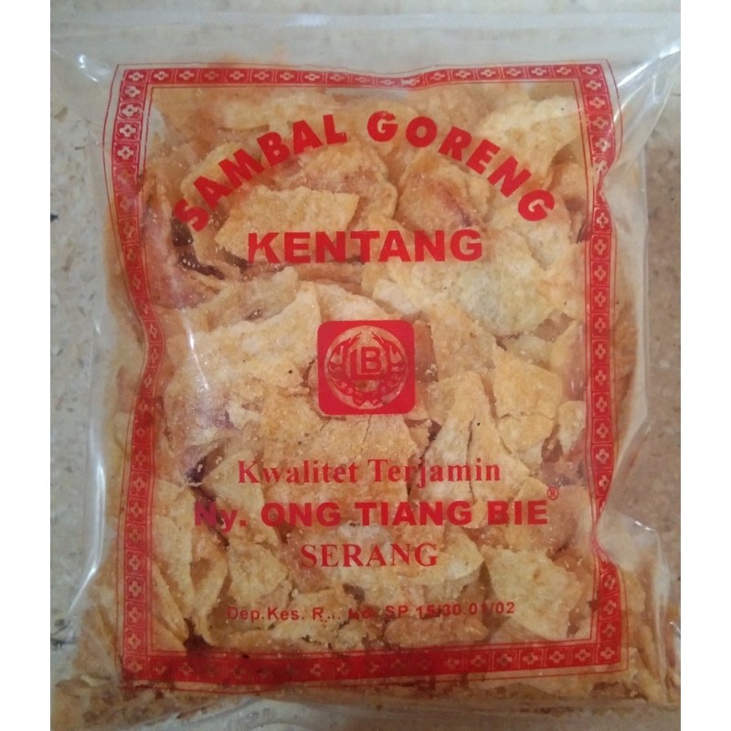 

Sambal Goreng Kentang Ny Ong Tiang Bie