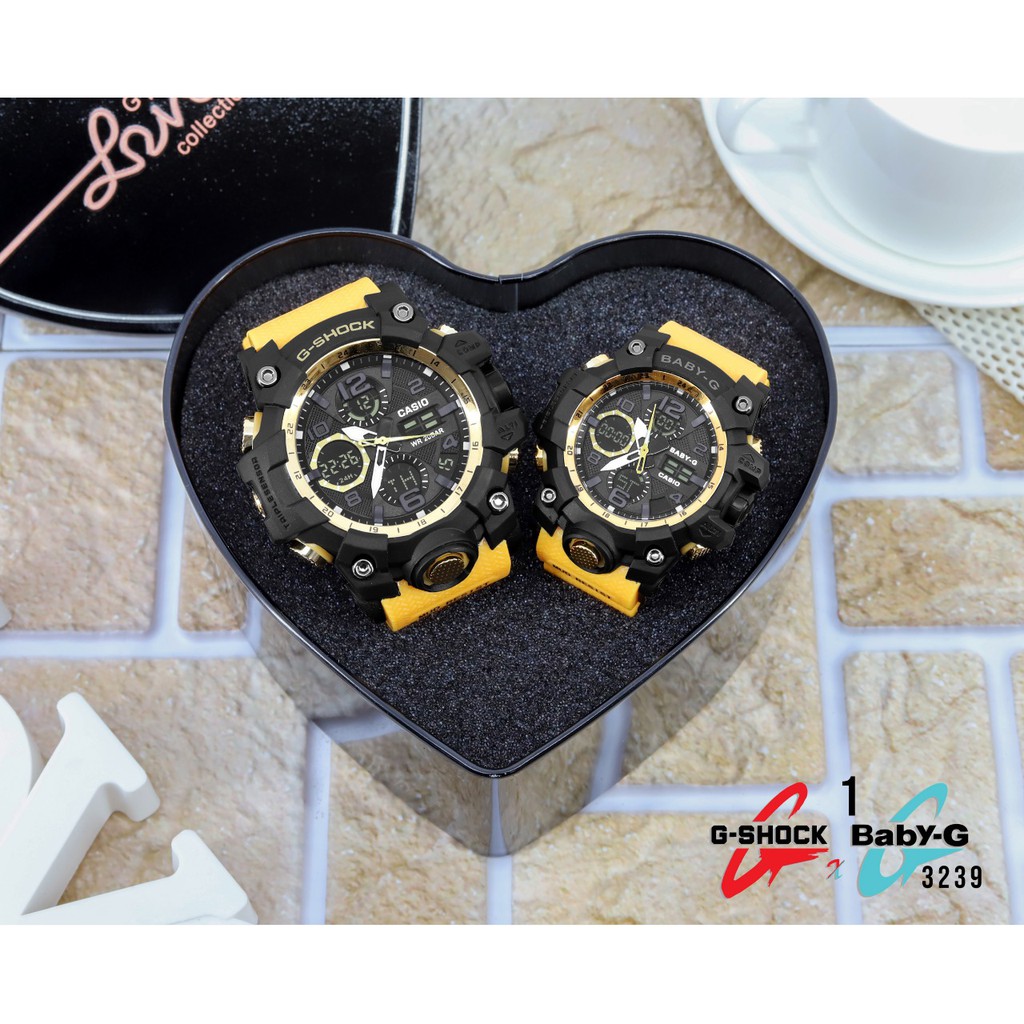 Jam couple G shock Baby G ( seri 3239)