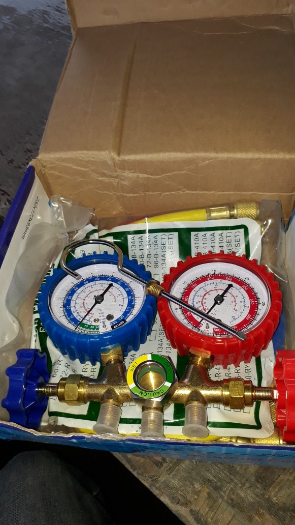 Testing Manifold Double Ac R22 R134a R12 Nc Manifold Gauge Set