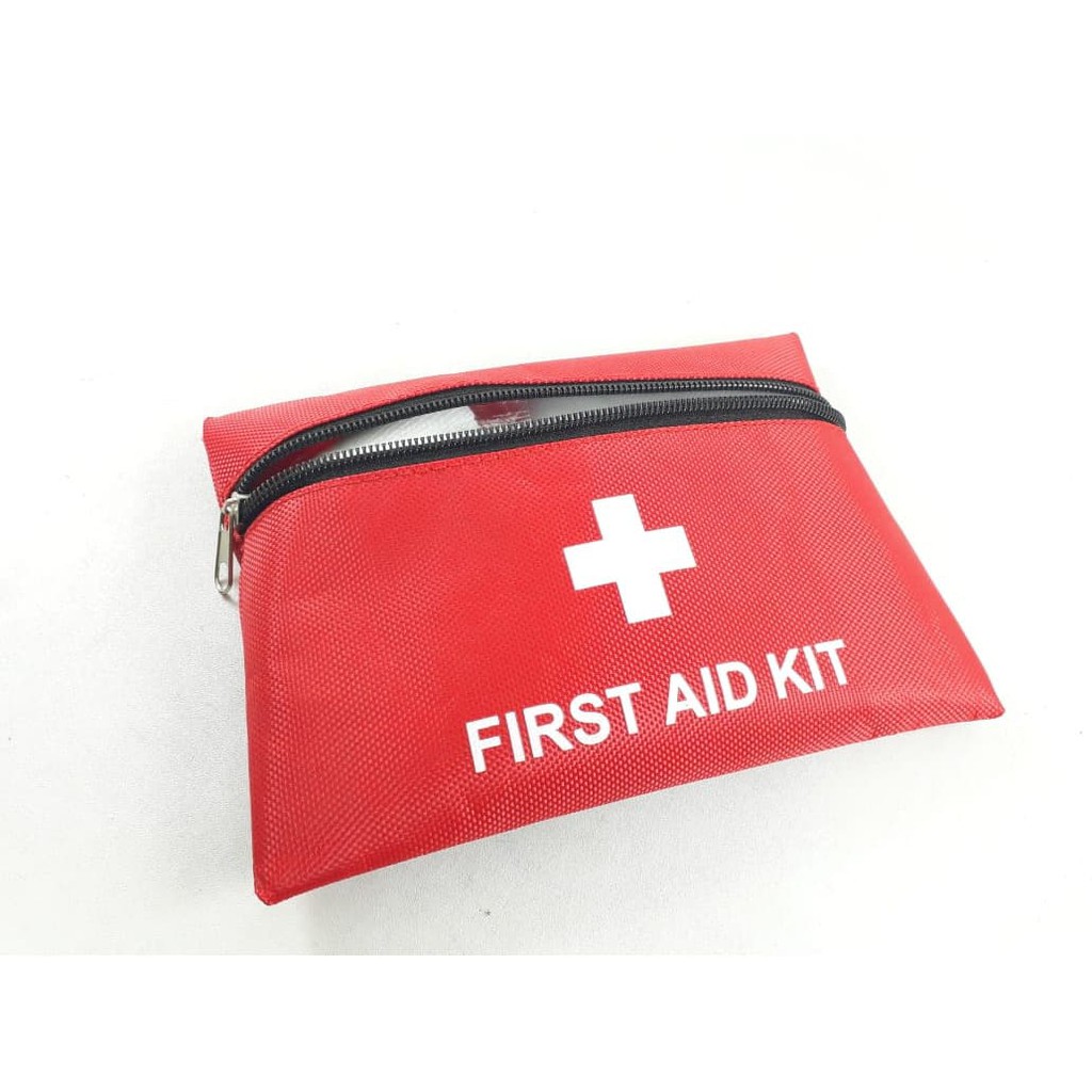 Limited! ALAT PERTOLONGAN PERTAMA P3K 01 FIRST AID KIT 13 IN 1 BAG DARURAT