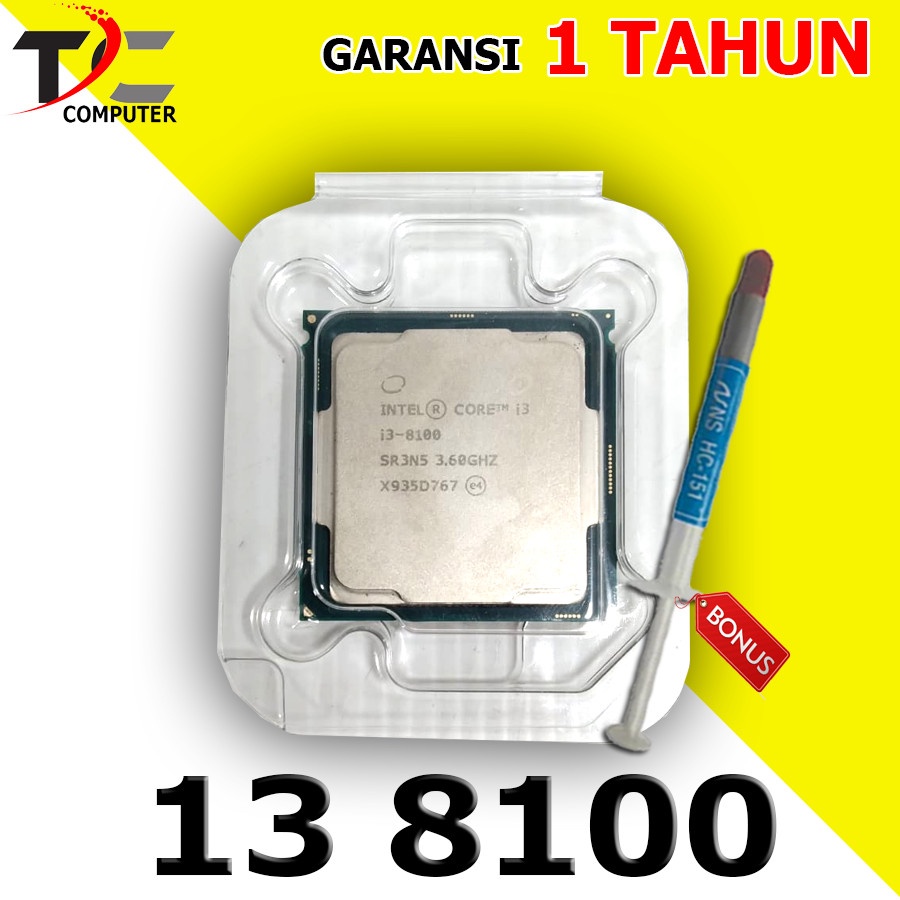 Processor Intel Core i3-8100