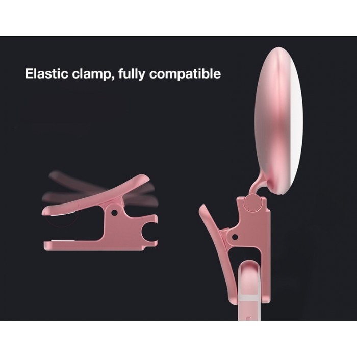 REMAX SELFIE SPOTLIGHT (Lampu Selfie) With 9 Effects lighting Adjust 100% ori