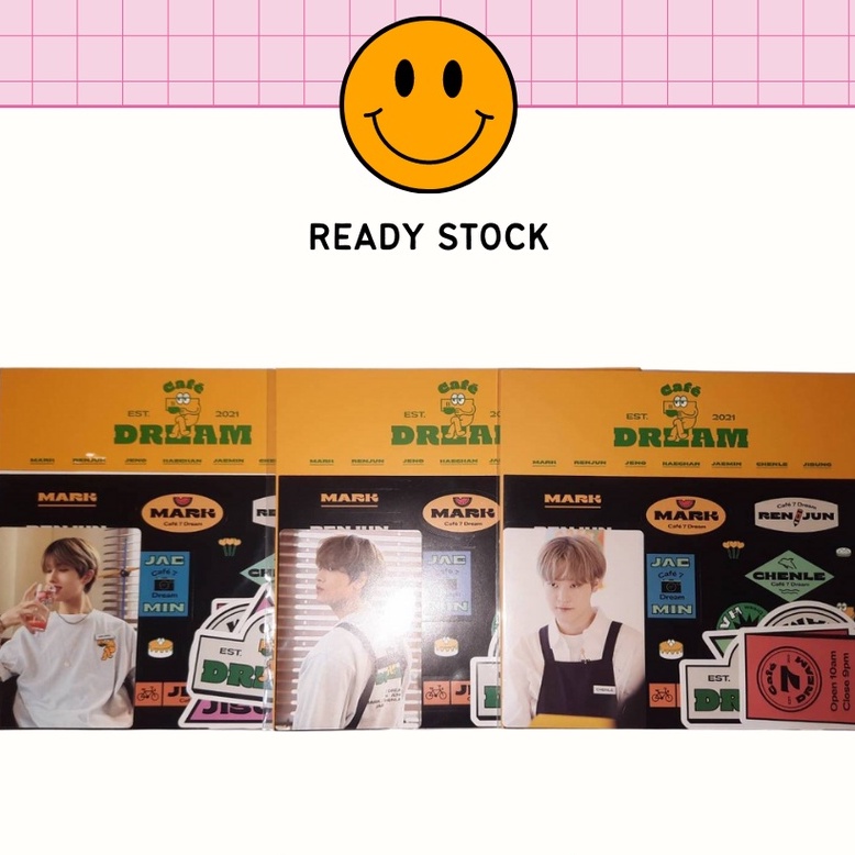 MD 7 Cafe Dream Luggage Jisung, Haechan, Chenle