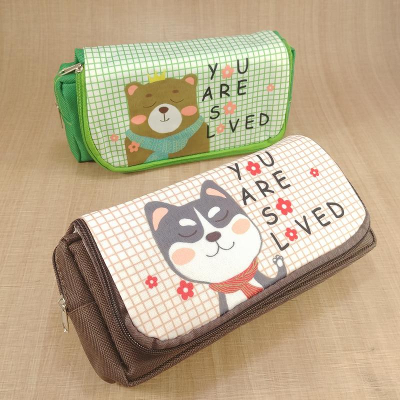 

pencase 1508 desain muka hewan 3