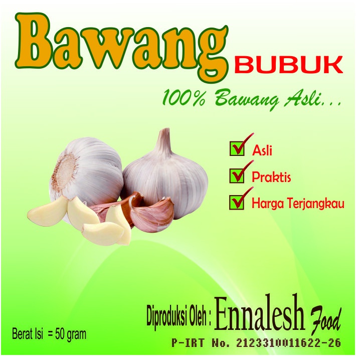 

Bawang Bubuk Halus