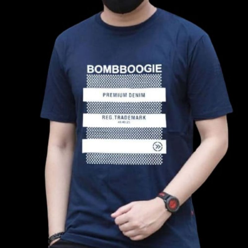 Jual Kaos Pria Bombogie Distro Original Bandung Kaos Boombogie Pria ...