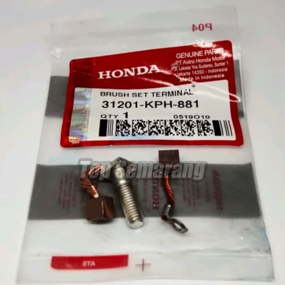 ATENG STARTER BRUSH SET COOL BOOSTER KHARISMA SUPRA X 125 F1 HELM IN HQ