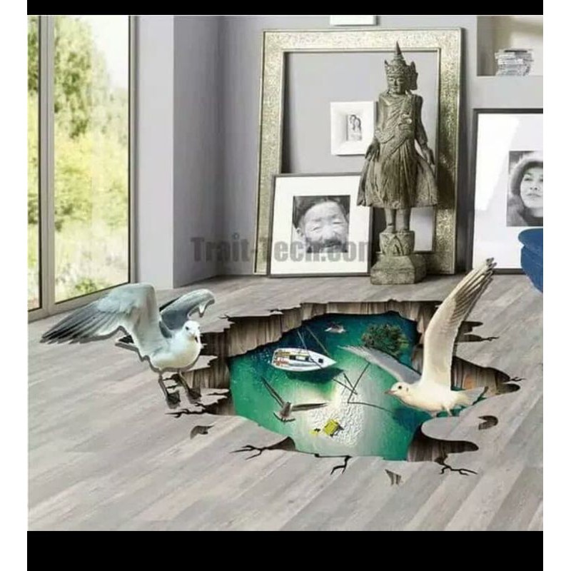 WALL STICKER 3D EAGLLE