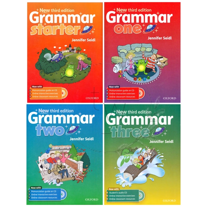 Oxford Grammar New Third Edition Book Level Starter One Two Three - Buku Grammar Inggris Anak SD
