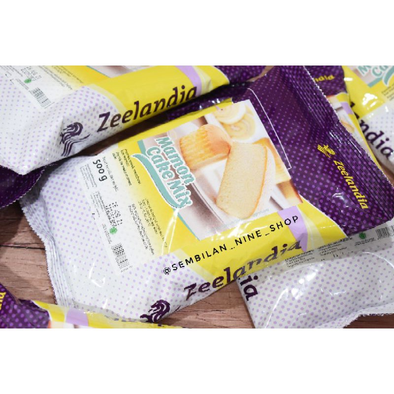 

Zeelandia MAMON CAKE MIX 500 Gram Premiks Premix Moist Sponge Cake Tepung Kue Mamon