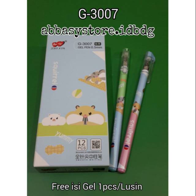 

GEL PEN ZHIXIN/PULPEN LUCU G-3007
