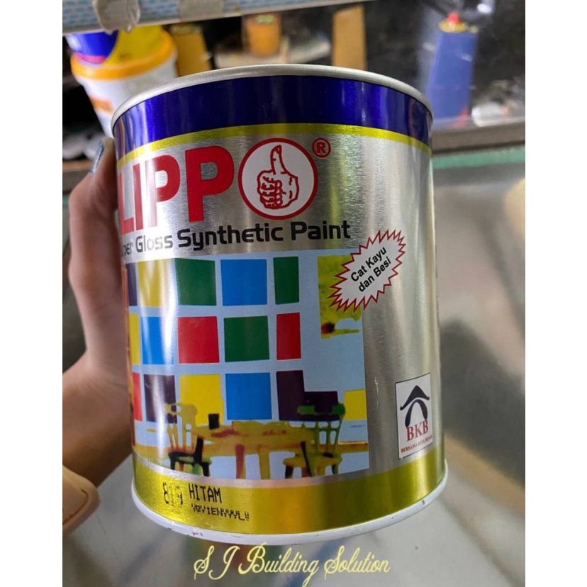 Cat Kayu dan Besi LIPPO PAINT 0.9 ltr/ 1 kg cat minyak Bagus Murah