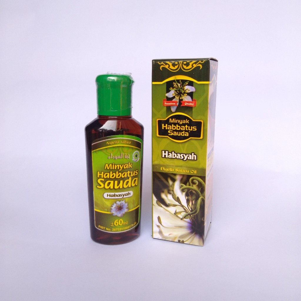 Minyak Habbatus Sauda' Habasyah Nigella Sativa Black Seed Oil Premium Quality Al-Ghuroba 60ml