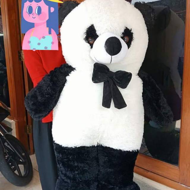 Boneka jumbo boneka panda boneka lucu