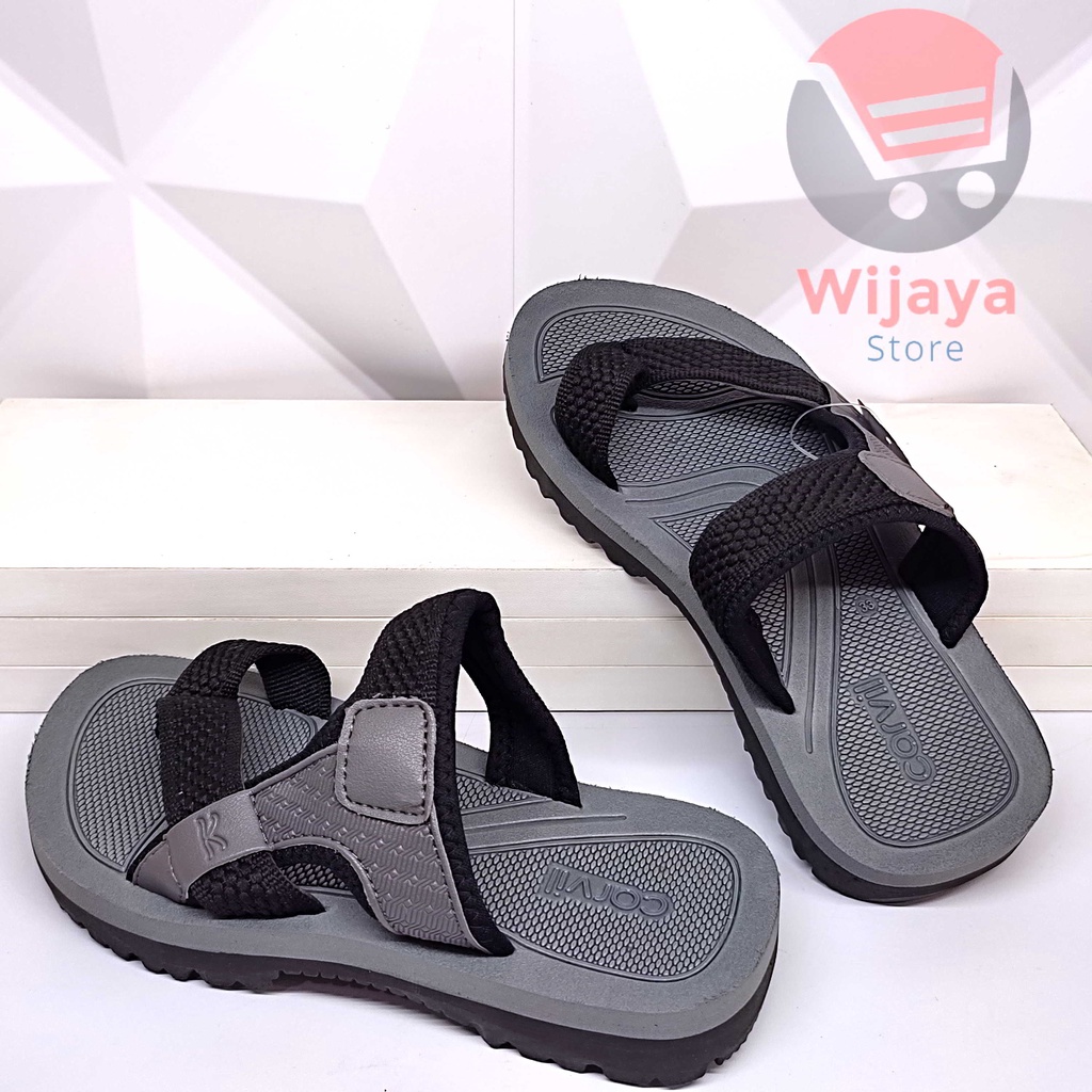 Carvil Gibson Sandal Anak Cowok Sendal Gunung Jepit Jempol Outdoor Anak Laki-Laki Original Carvil Berkualitas