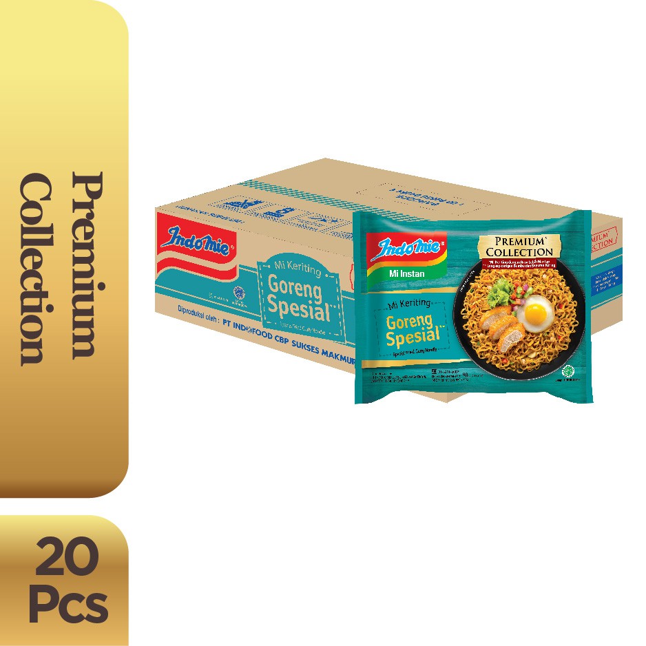 

1 Dus Isi 20 Pcs - Indomie Keriting Goreng spesial