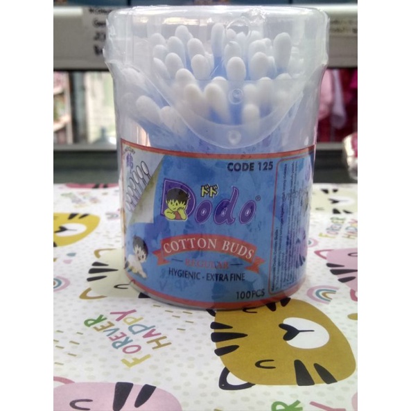 Dodo Cotton Buds Regular isi 100 pcs (code 125)