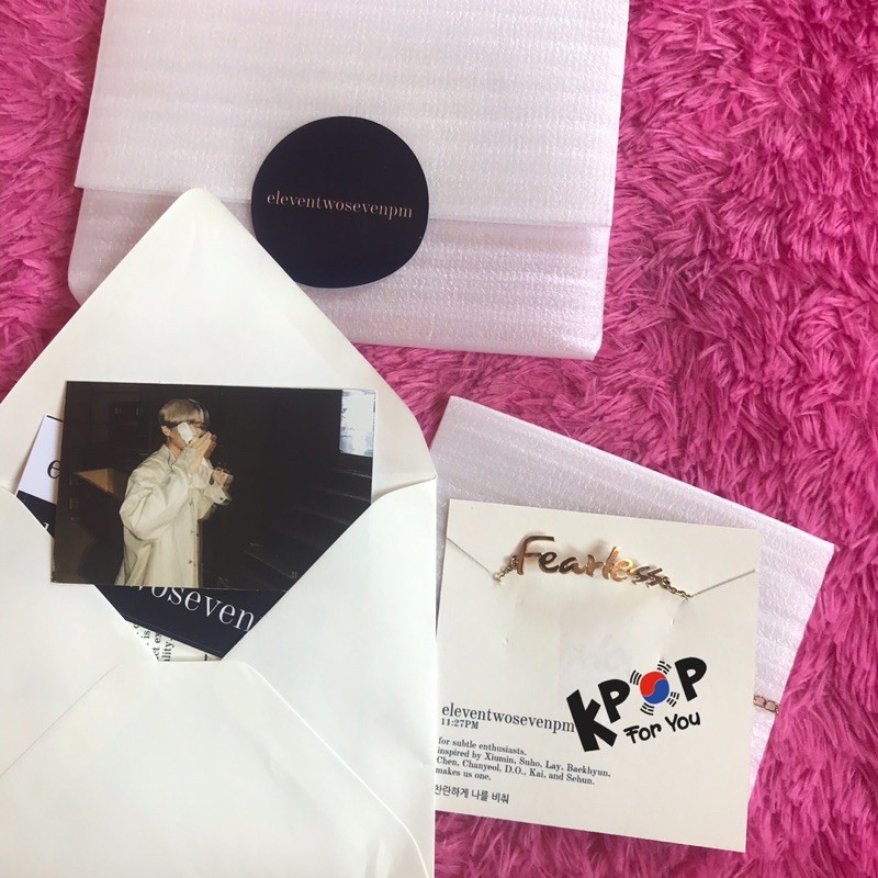 eleventwosevenpm Fearless EXO Baekhyun Bracelet