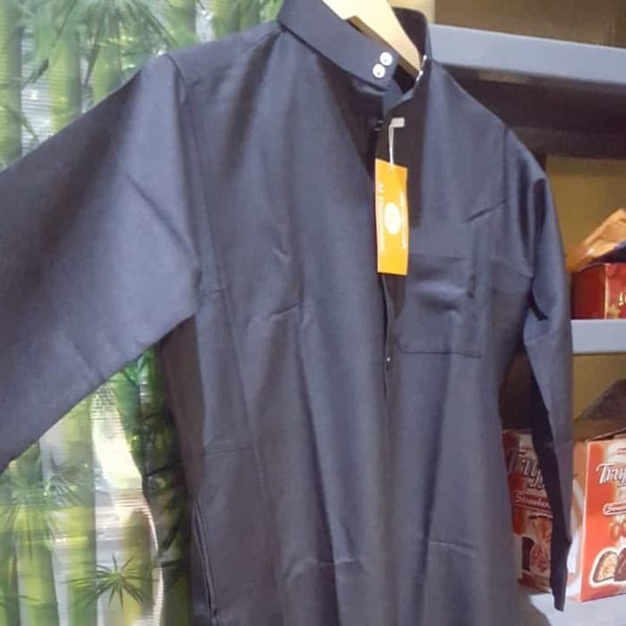 New jubah haramain wol(hitam)