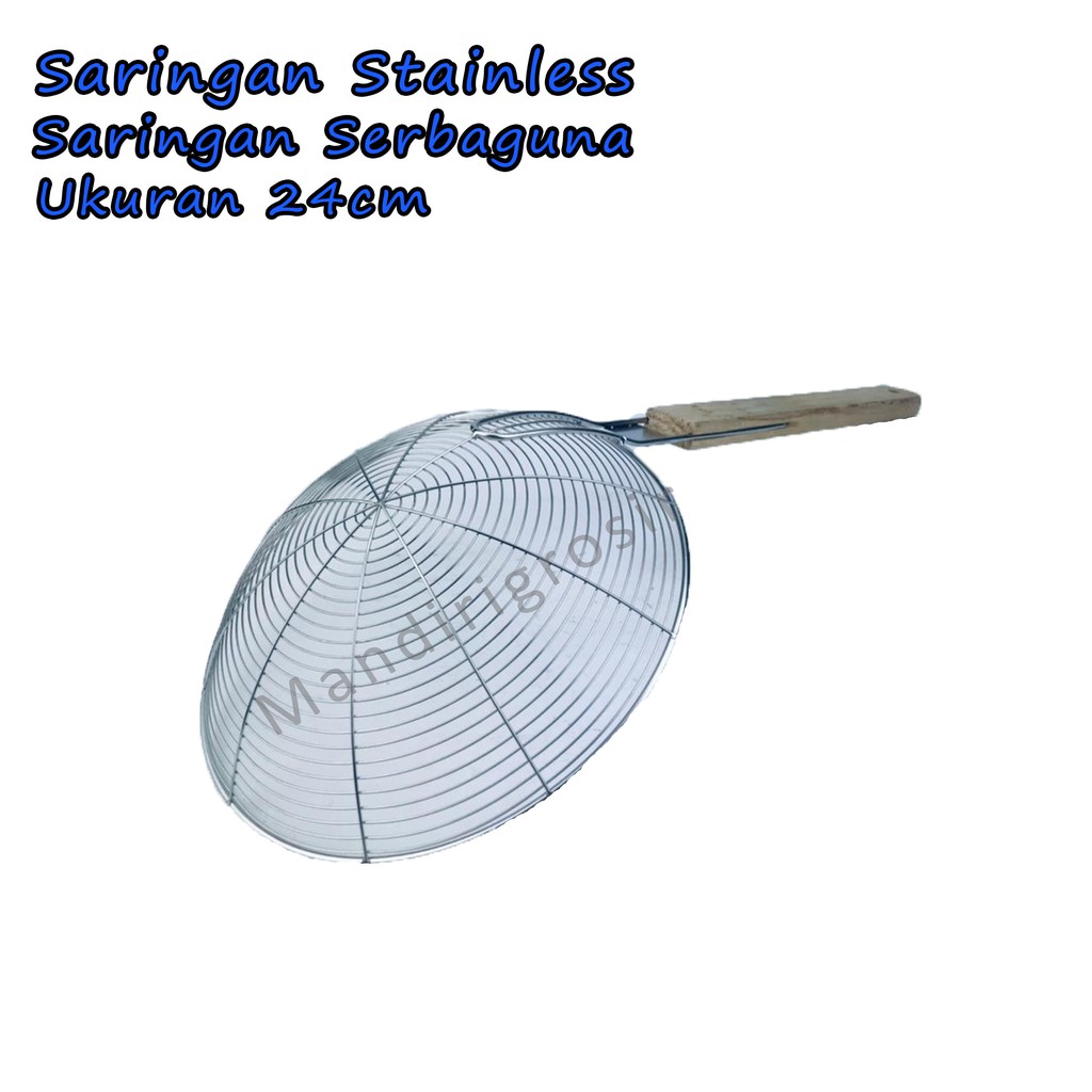 Saringan Stainless *Saringan * Saringan Serbaguna * 24cm