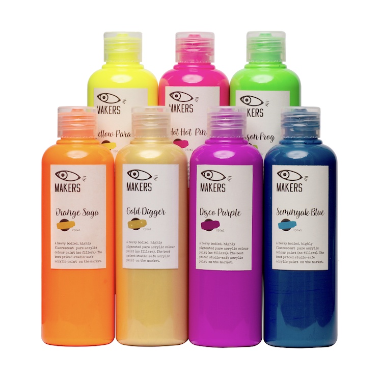 

Acrylic Neon Series Set of 7 by MAKERS