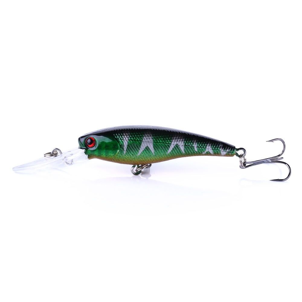 Hengjia 1pc Umpan Pancing Ikan Minnow Imitasi Ukuran 9cm 8g Hard Plastic Bait 18 Color Artificial Bait For Fishing Tackle Lure