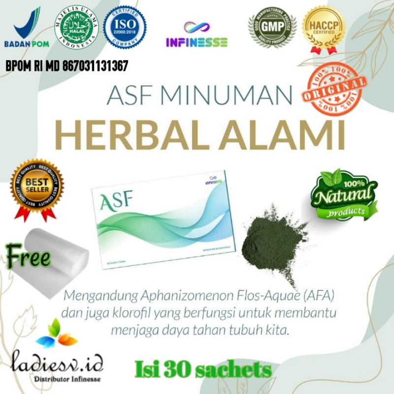 

ASF - Meningkatkan Imun Tubuh (30 sachets / 30 gr)