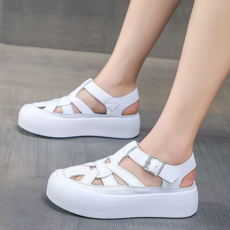 Sepatu Sandal Cewek Import Original Bagus Sepatu Wanita Wedges Fashion Casual Cantik Dipakai Modis