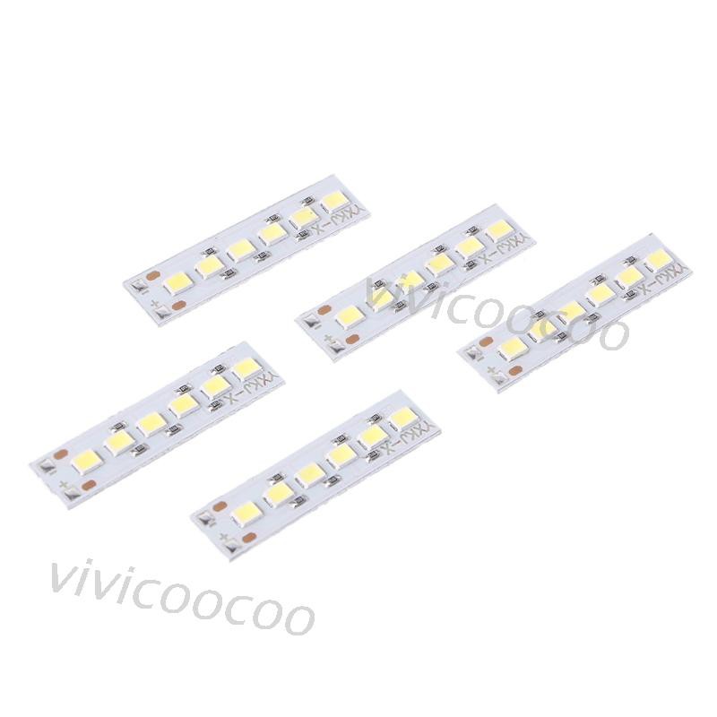 Vivi 5pcs Lampu Led Dc 3.7v-5v Arus Konstan Usb 18650