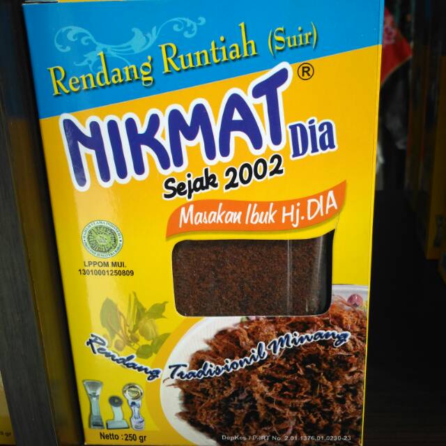 

Rendang Suir Nikmat