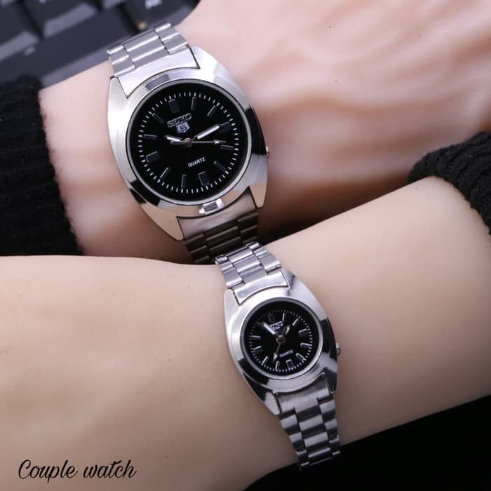 Jam Tangan Couple Seiko SK255 Rantai Original - Garansi Terbatas