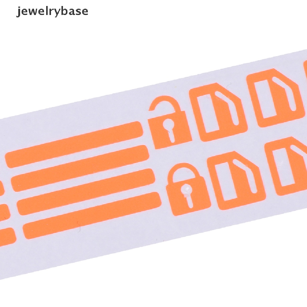 (jewelrybase) Stiker Luminous Untuk Tombol Power Window Mobil