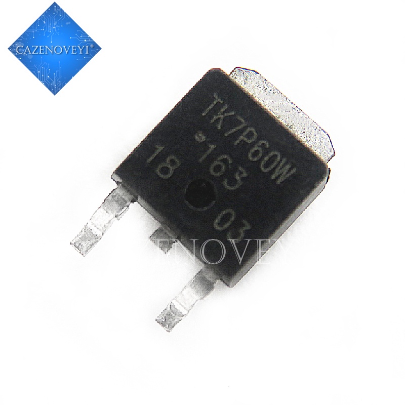 10Pcs Ic TK7P60W TK7P60 7P60W 7P60 TO-252 600V 7A