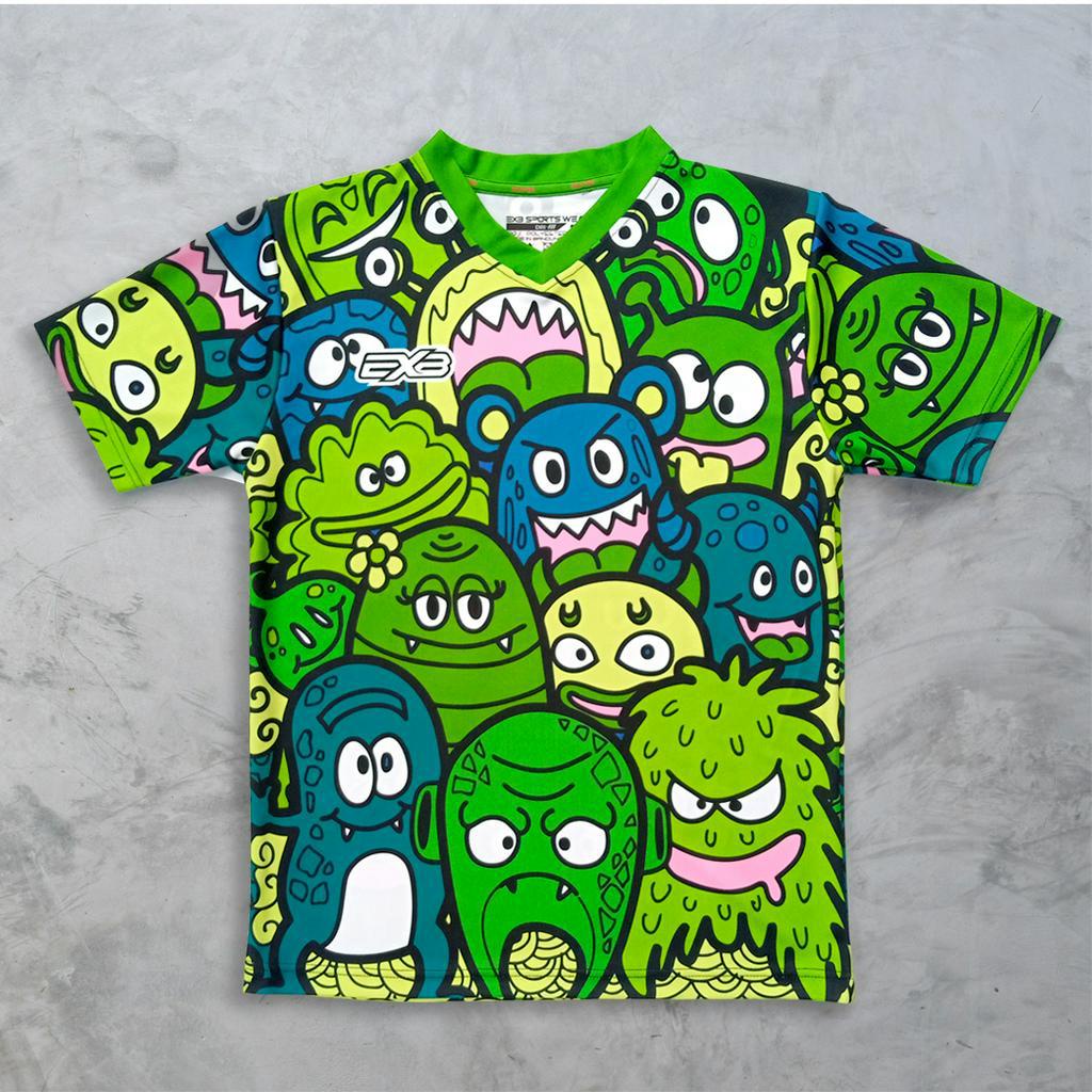 JERSEY SEPEDA PRINTING / JERSEY GOES / JERSEY GOWES / KAOS SEPEDA / DOODLE/ MONSTER