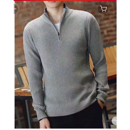 Sweter Rajut Pria Resleting Dada Premium / RAJUT PRIA / SWEATER RAJUT / RAJUT / JAKET RAJUT / BAJU R