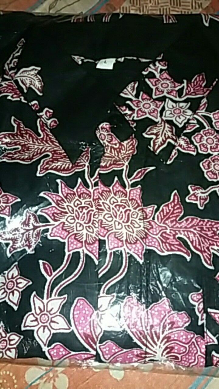 Size M L Xl Xxl Xxxl Bswart Batik Hrb026 Kenongo Hem Pendek Padi Pekalongan M L Xl Batik Seno Estu