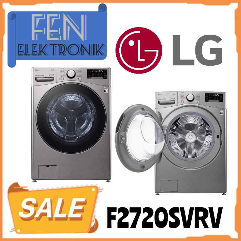 Mesin Cuci LG F2720SVRV LG mesin cuci 20kg F2720SVRV mesin cuci inverter F2720 20kg lg SVRV