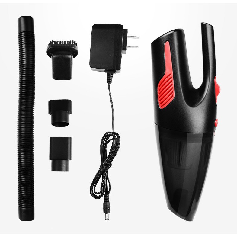 NEW Vakum Vacuum Penyedot Debu Wireless Tanpa Kabel Charger Built In Battery 120W untuk Mobil Rumah