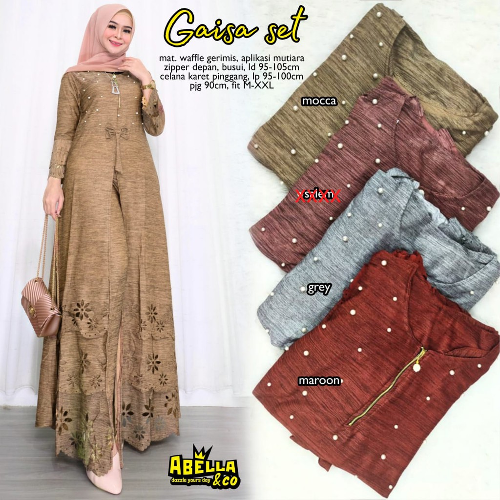2505 GAISA SET BY ABELA MURAH