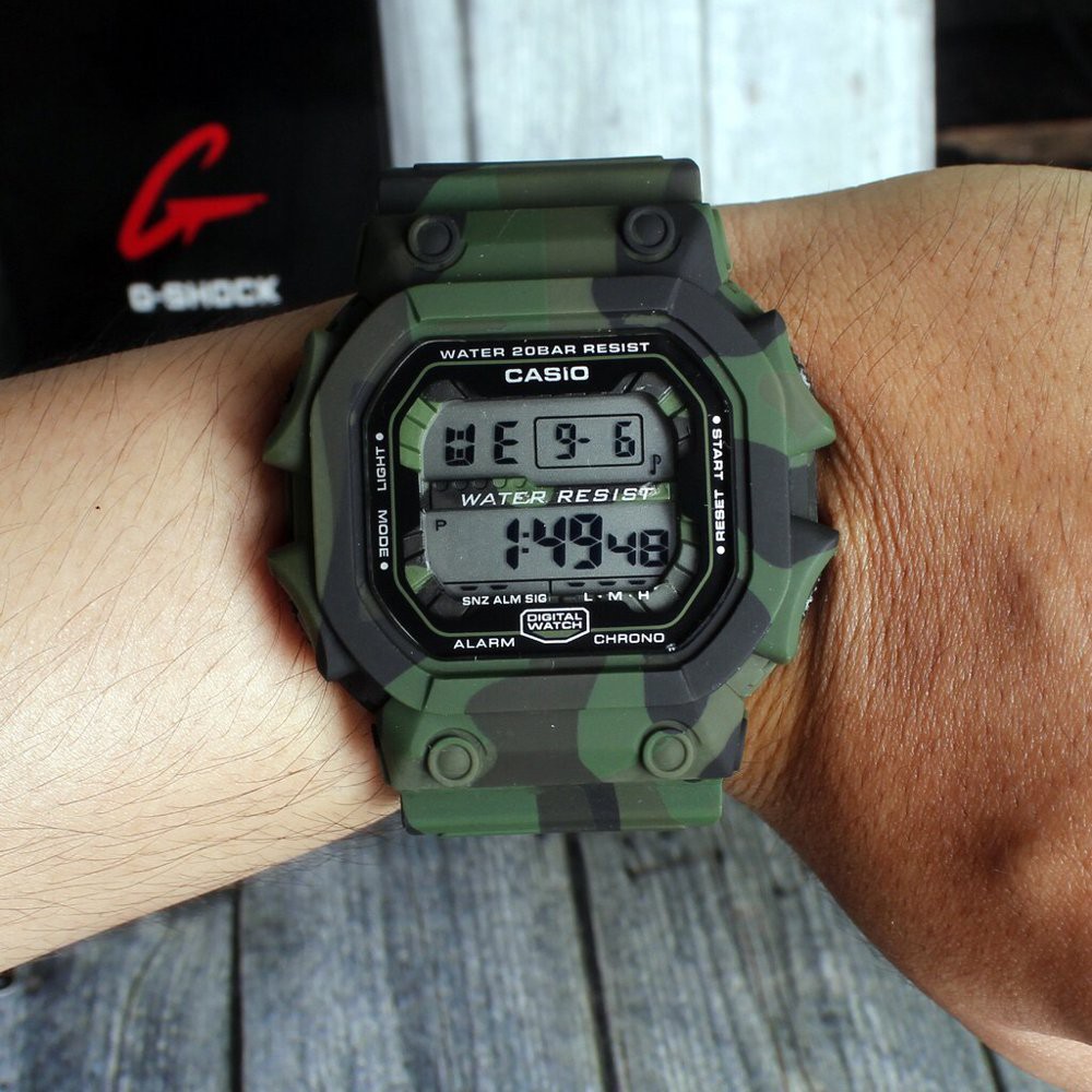 ASLI ORIGINAL PALING LAKU JAM TANGAN NEW G SHOCK GX56 LORENG ARMY SEGI DIGITAL WATCH TERMURAH MURAH