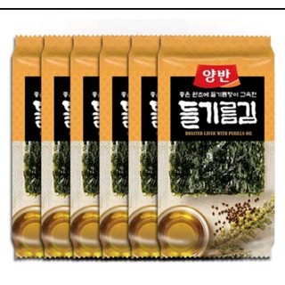 

Yangban Rumput Laut Dengan Minyak Perila - Seasoned Laver Perilla Oil 45grm