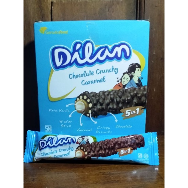 

Dilan wafer chocolate crunchy caramel (12×24gr)