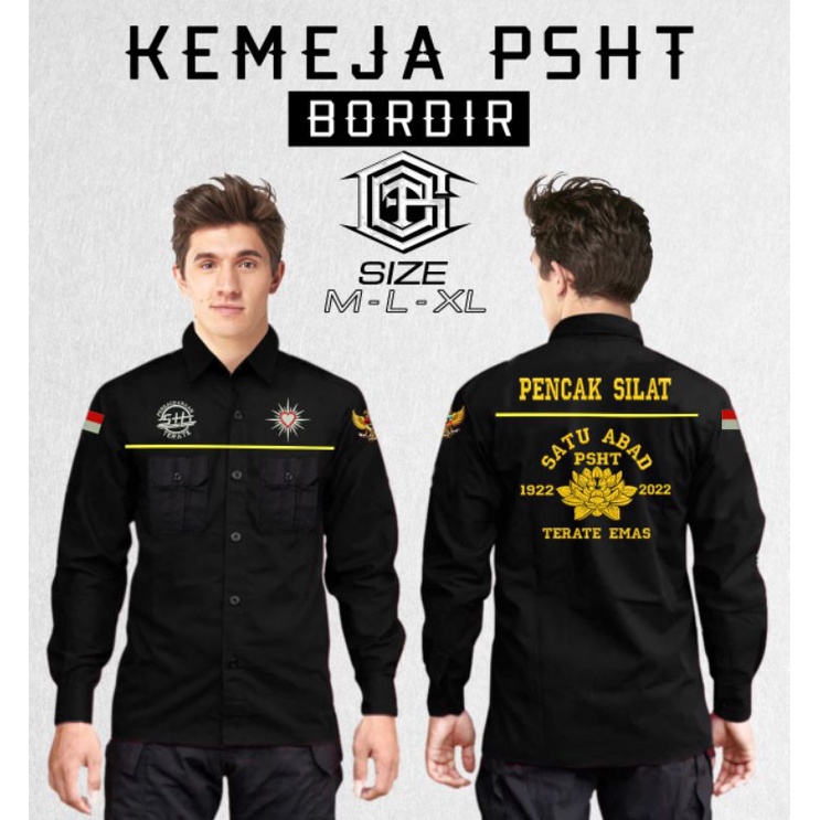 KEMEJA PANJANG TERATE EMAS KEMEJA NAGATA KEMEJA KEKINIAN