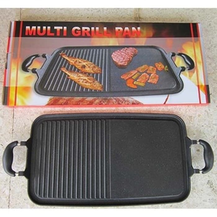 [COD] MULTI GRILL PAN ALAT PANGGANG SERBAGUNA PEMANGGANG ANTI LENGKET