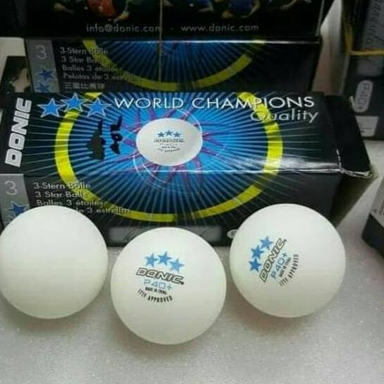 BOLA PINGPONG TENIS MEJA DONIC SCHILDKROT P40+ ORIGINAL