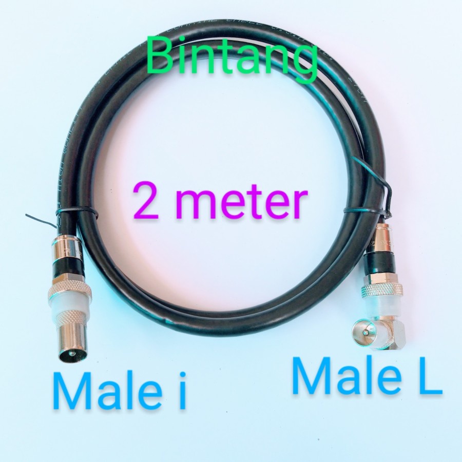 kabel antena tv jack compression