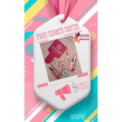 justmine beauty / paket wajah justmine beauty / justmine